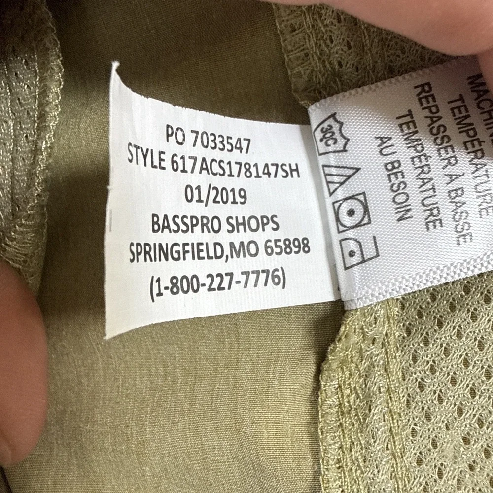 Ascend‎ Cargo Shorts Men's Size 42 Khaki Golf Preppy Summer Hiking Zip Pocket